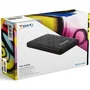 TOOQ Caja Externa para HDD/SSD 2.5 Pulgadas SATA USB 3.1 Negra